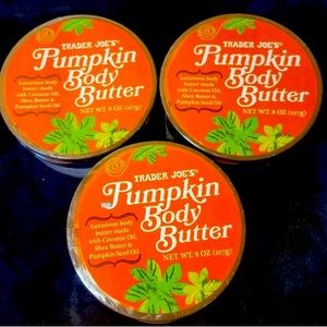 3 New Trader Joe’s Pumpkin body butter